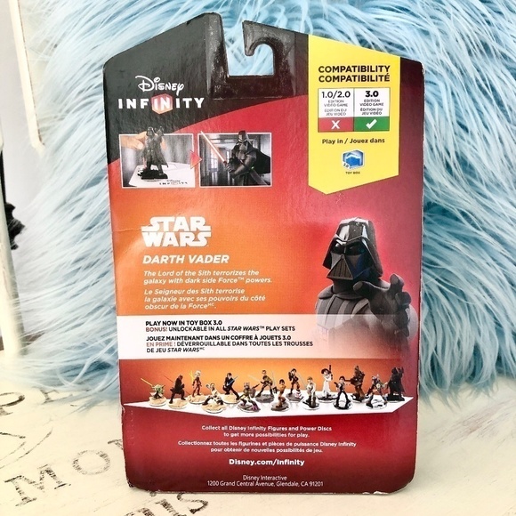 Disney, Infinity, 3.0, Darth Vader, Star Wars, Figure, New In Box - Picture 4 of 6